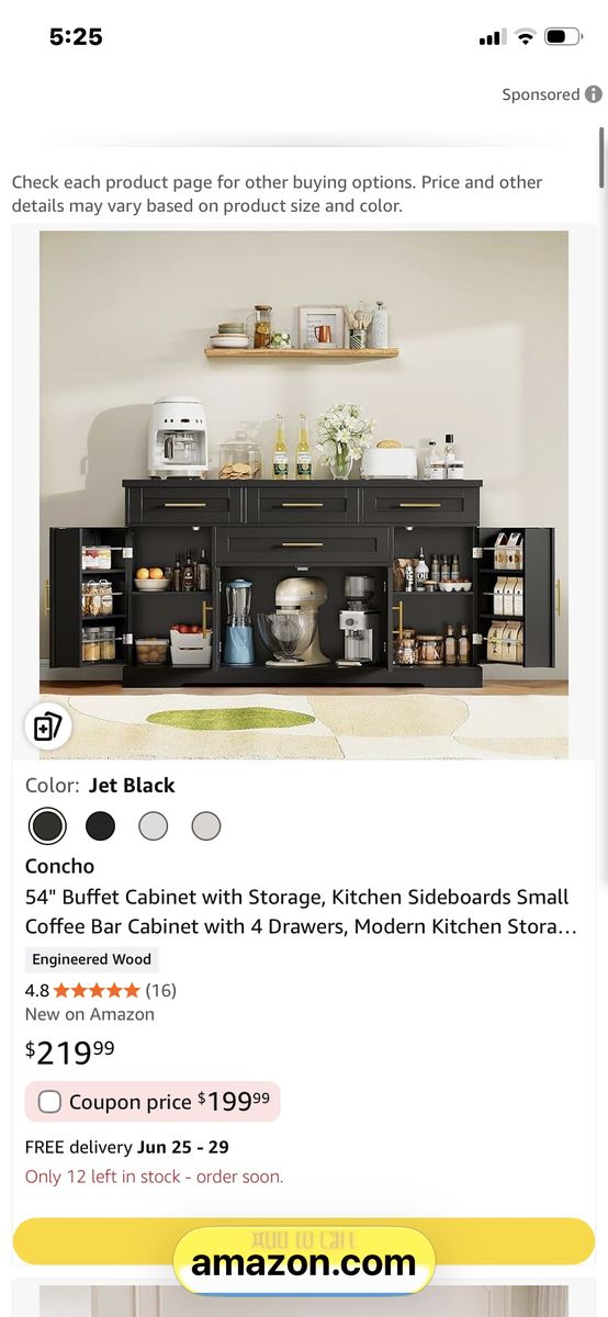 Buffett coffee bar amazon