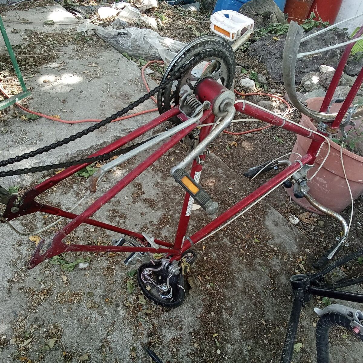 antique mens roll fast frame