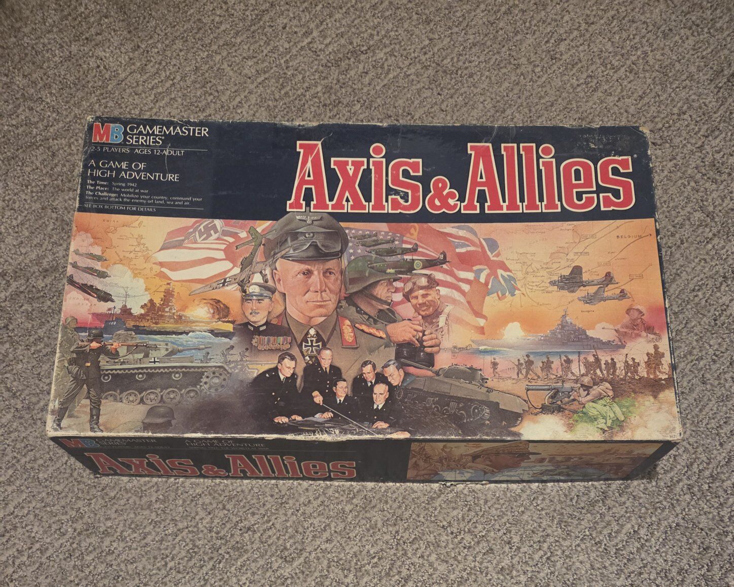 Axis and Allies Board Game