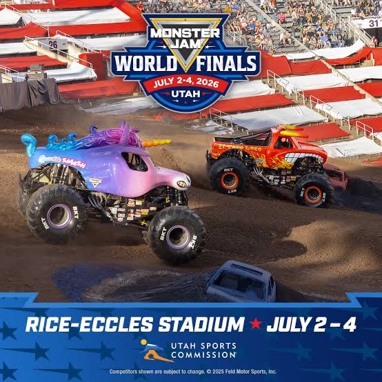 Monster Jam World Finals Tickets - Rice-Eccles Stadium July 4 2026 in Utah