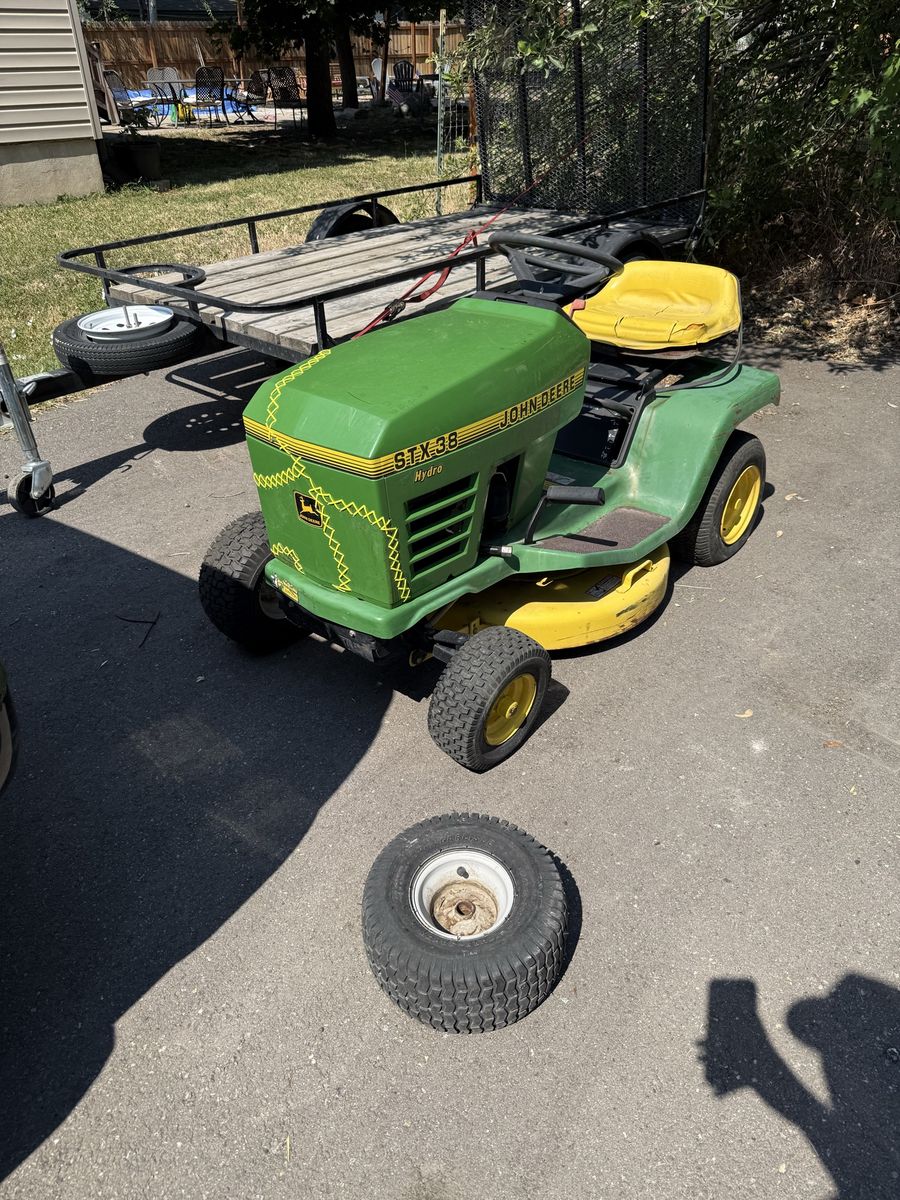 John deer riding mower