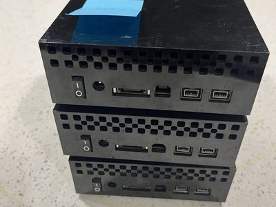 LaCie d2 Hard Drive Lot of 3, 3TB Total, FireWire 800 eSATA