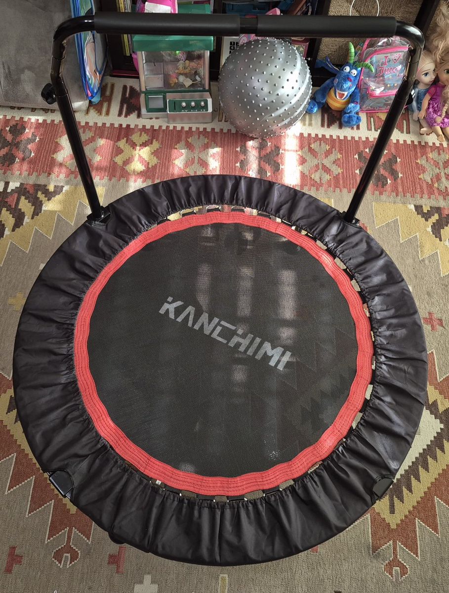 Like-New! 40" Indoor Rebounder Fitness Trampoline