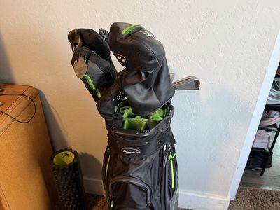 TaylorMade 13-Piece Golf Club Set with Bag - Gently Used