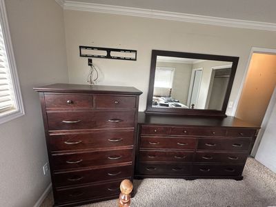 Estate Sale - Bedroom Two Dresser Set (walnut/cherry color)