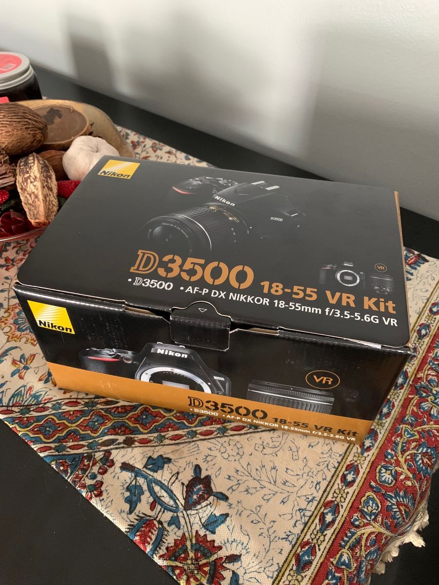 Brand New In Box Nikon D3500 DSLR Camera Kit - canon panasonic fuji