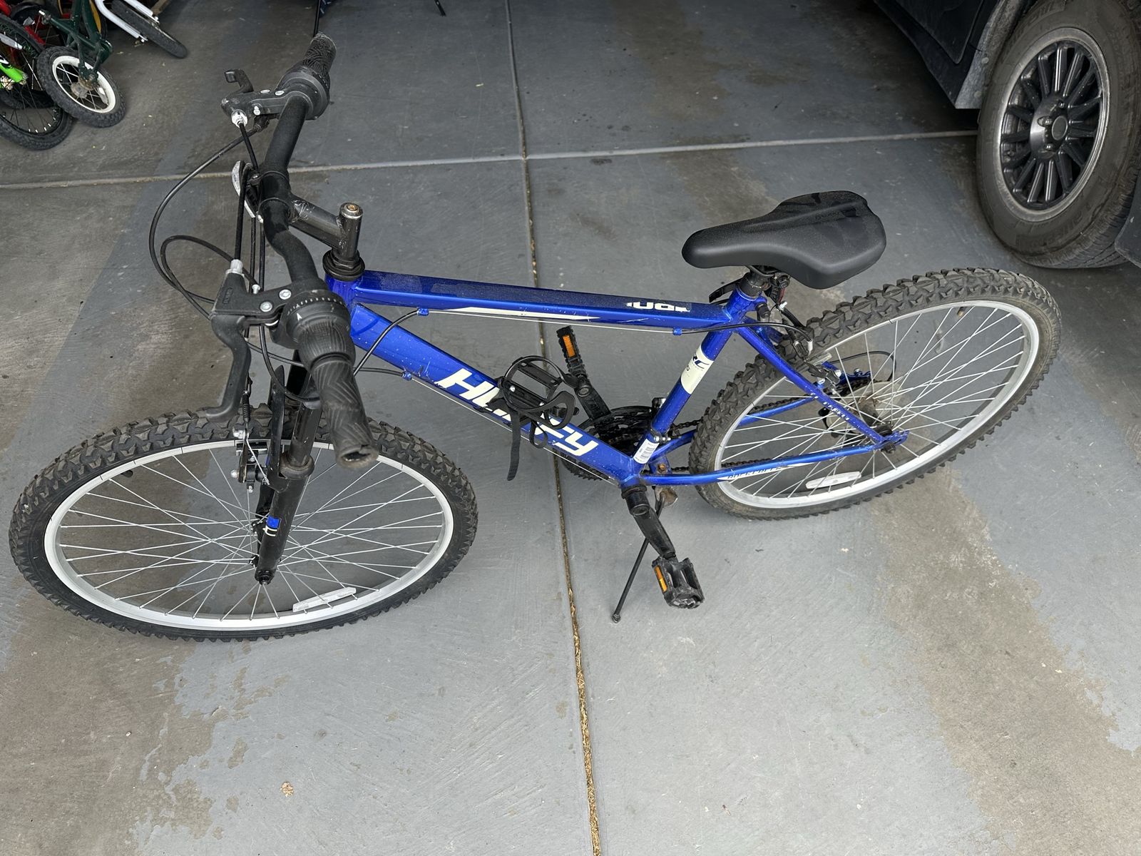 Huffy Blue Mountain Bike with Multi-Speed Gearing