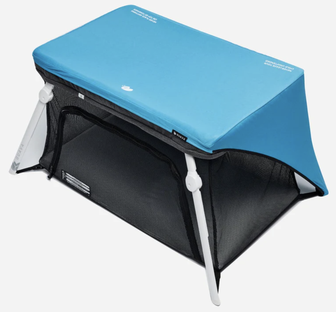 Guava Family LotusTravel Crib & Plus Bassinet Conversion - Lightweight, Portable with Backpack