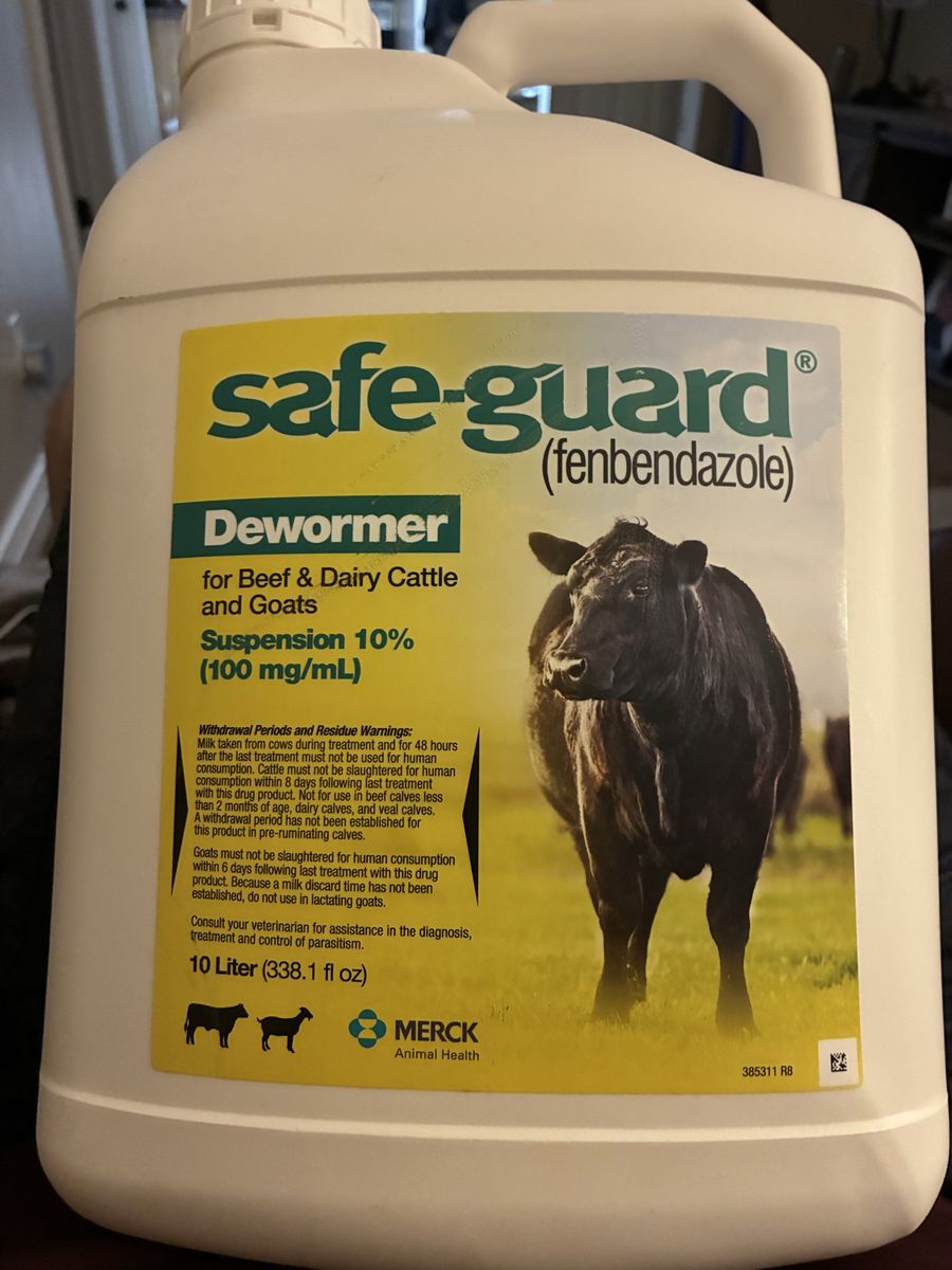 Safe-guard Dewormer Cattle and Goats 10 Liter