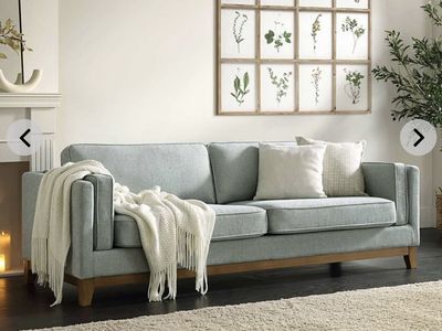 2 BRAND NEW 3 seater sofas (brand new, in their boxes $600 each OBO)