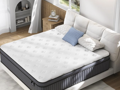 New - King Hybrid Mattress - 14"