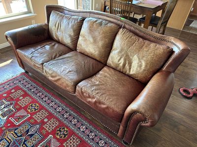 Leather Couch - Good Condition- $100
