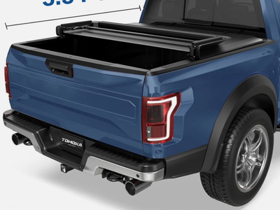 New 5.5FT FRP Soft Tri-Fold Tonneau Cover For 04-26 Ford F150 & 06-14 Lincoln Mark LT