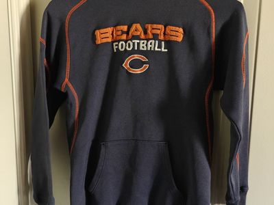 Bears Football Hoodie Size Large 14/16