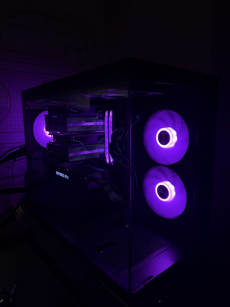 Custom Gaming Desktop PC: Intel i5-12600K, NVIDIA RTX 3060 Ti, 16GB RAM