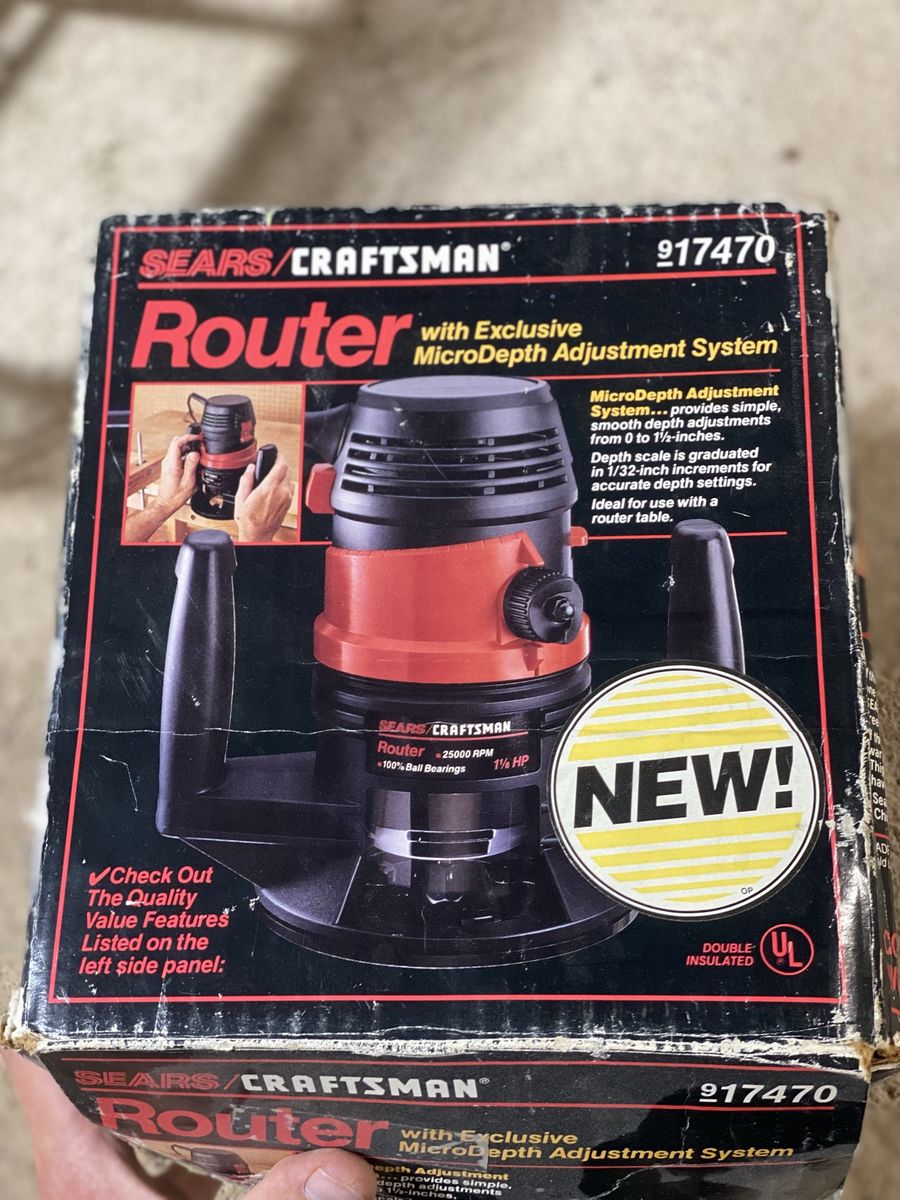 Old Craftsman Hand Router
