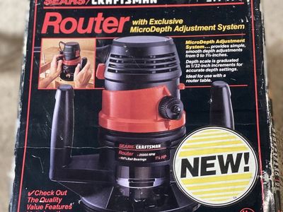 Old Craftsman Hand Router