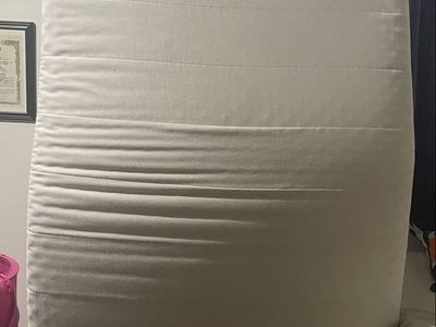 Futon Mattress - Used - White/Cream