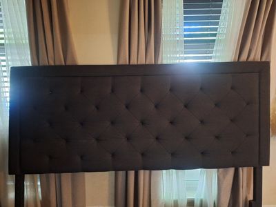 King/ California King Dark Gray Headboard