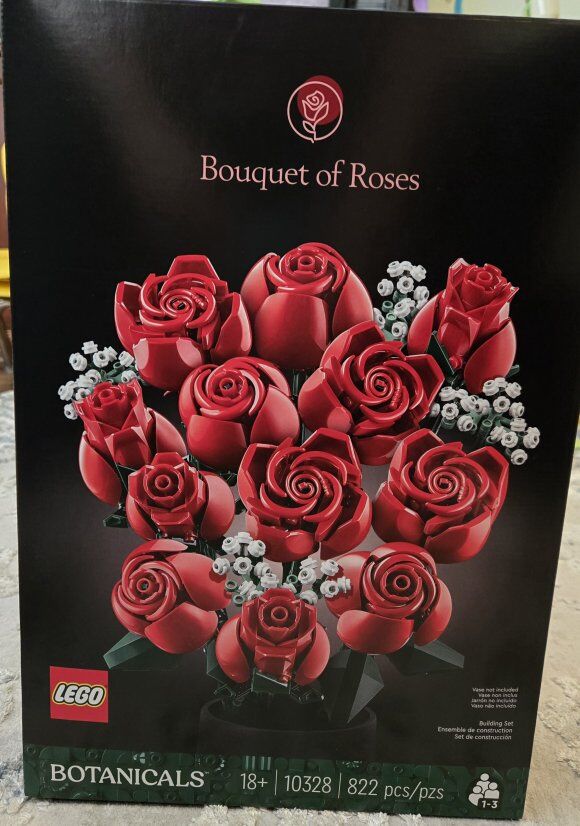 Lego bouquet of Roses