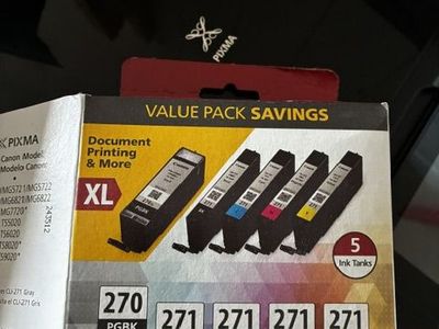 Free Canon 271 Ink Cartridges