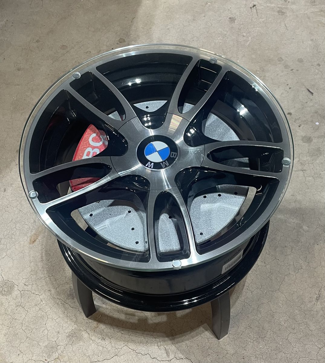 Custom Wheel End Tables