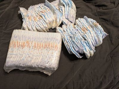 Luvs size 7 diapers