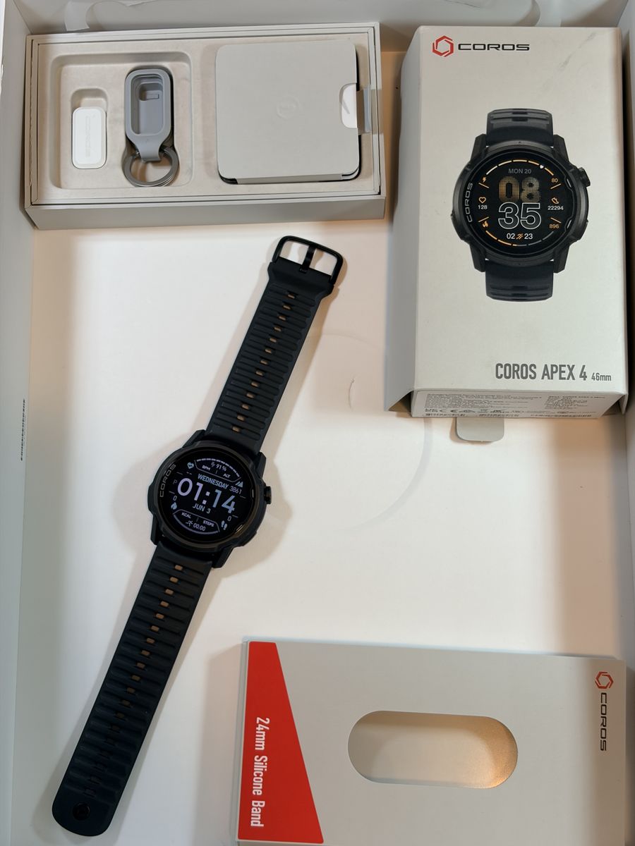 Coros Apex 4 (46mm, black)