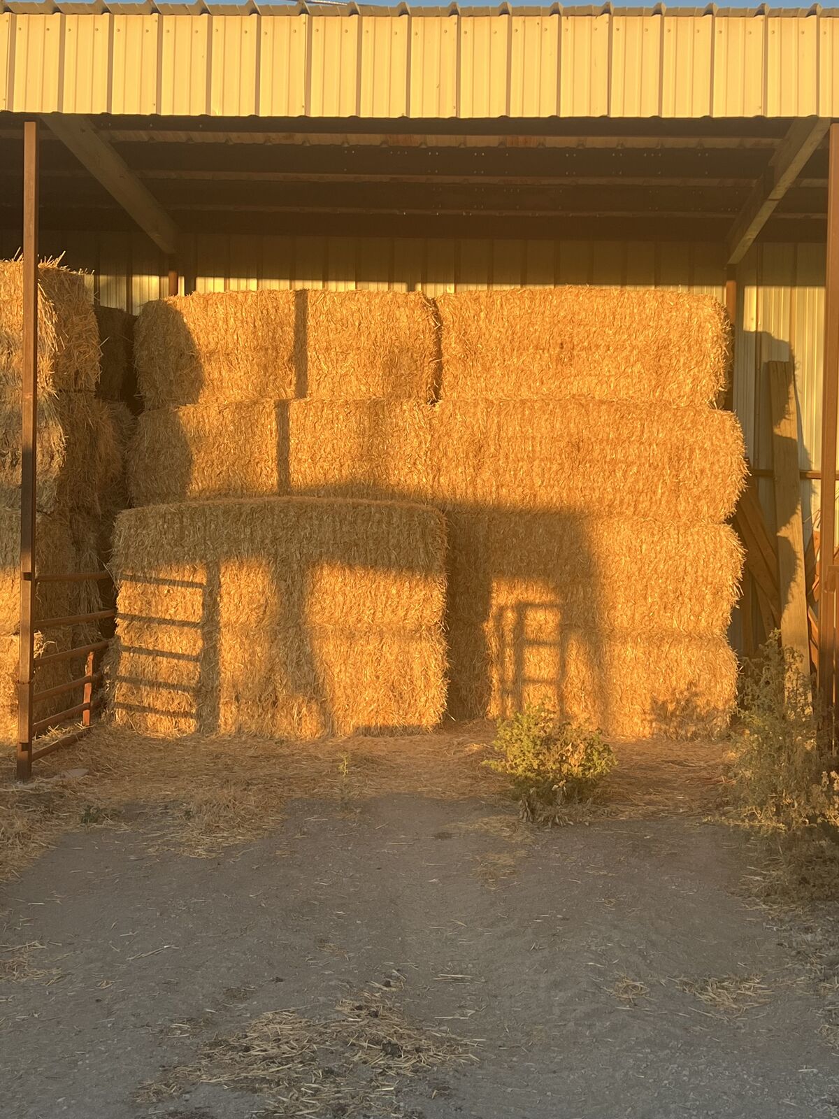 Straw bales