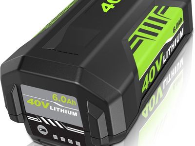 NEW 1Pack 6.0Amps OP4026 Replacement for Ryobi 40V Batteries, Battery OP4040 OP40404 OP40201 (6.0Amps-1PCS)