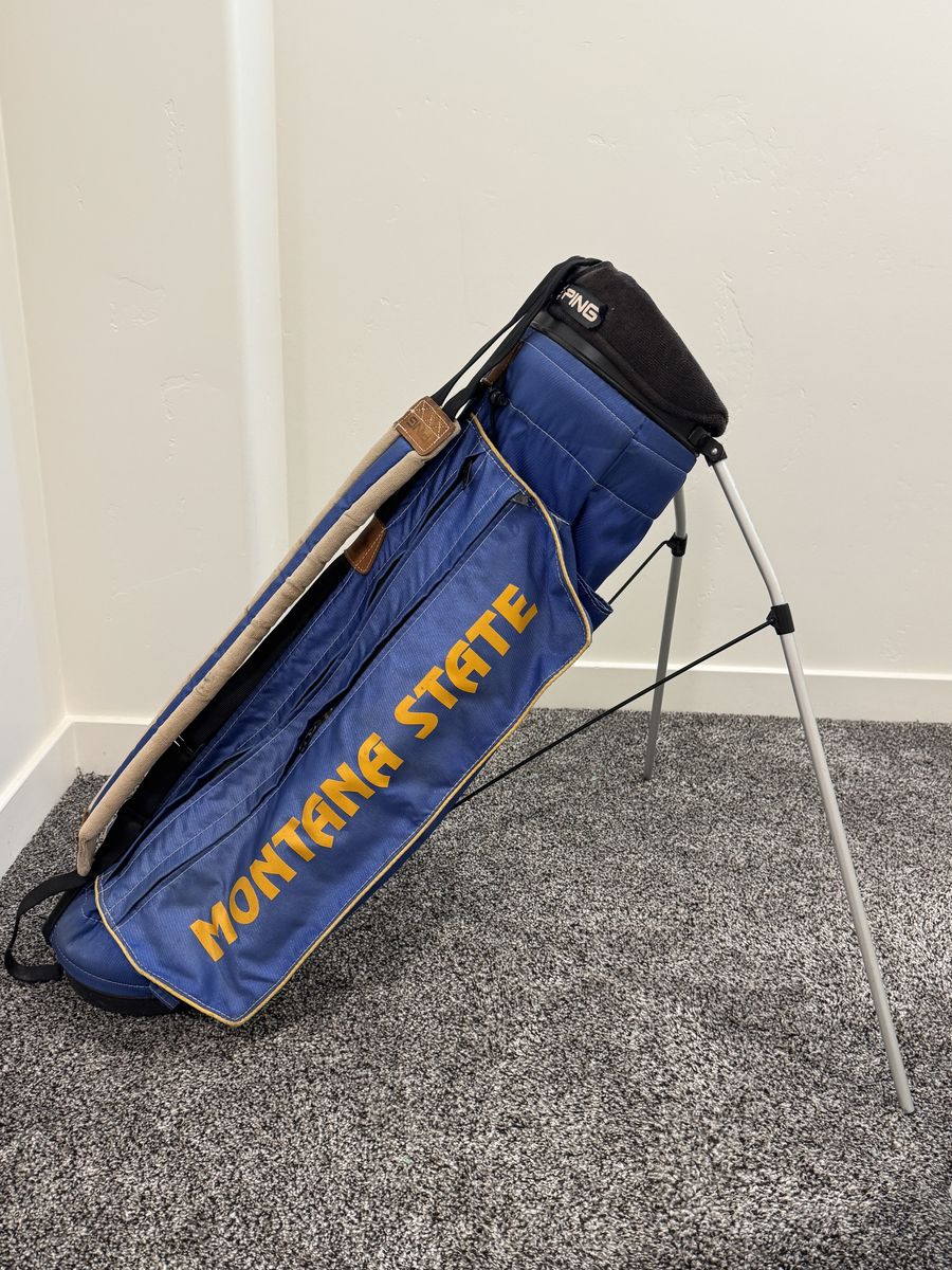 Montana State Bobcats Ping Golf Stand Bag Vintage
