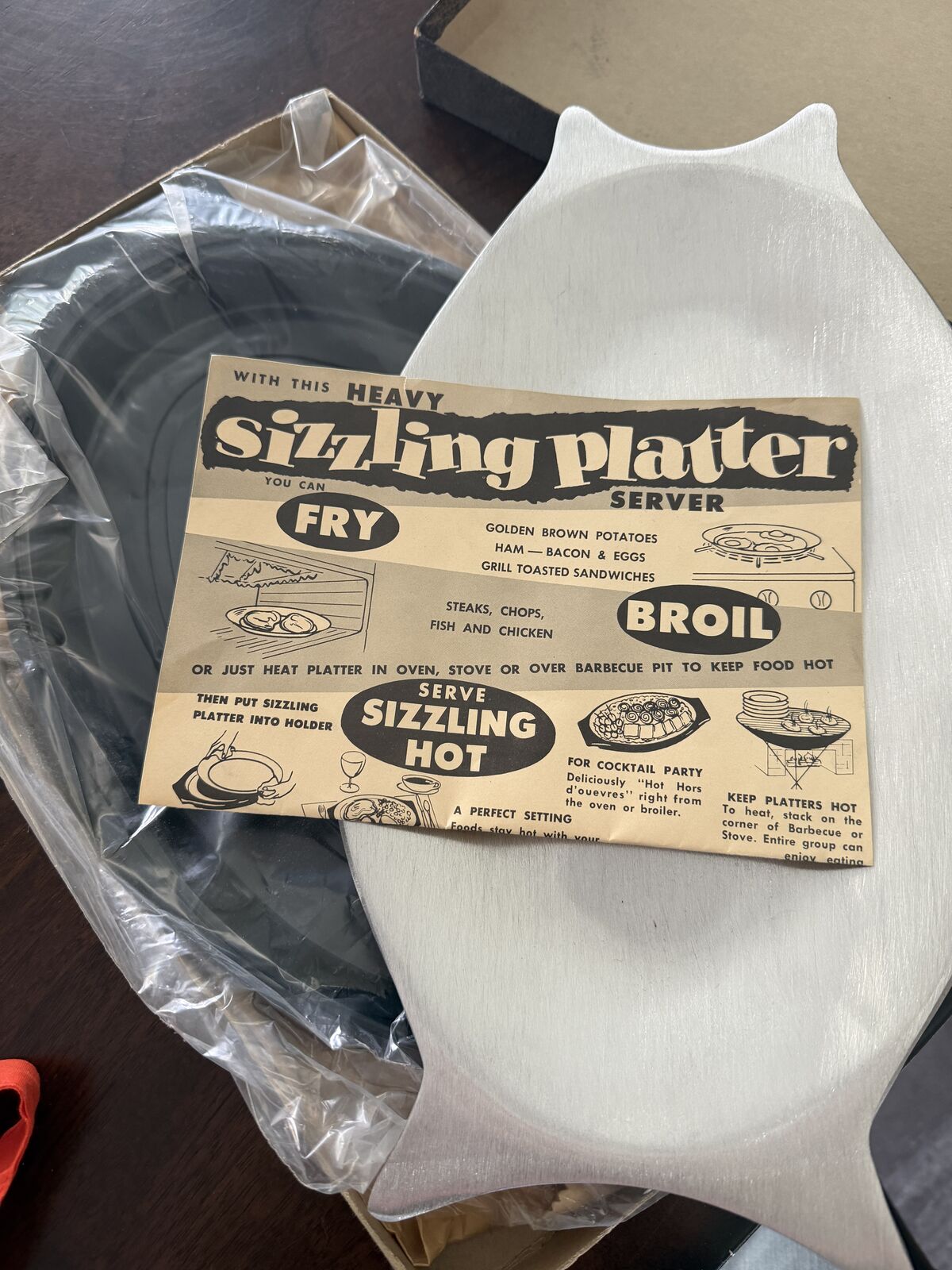 Heavy Sizzling Platter Server