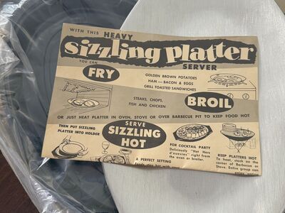Heavy Sizzling Platter Server