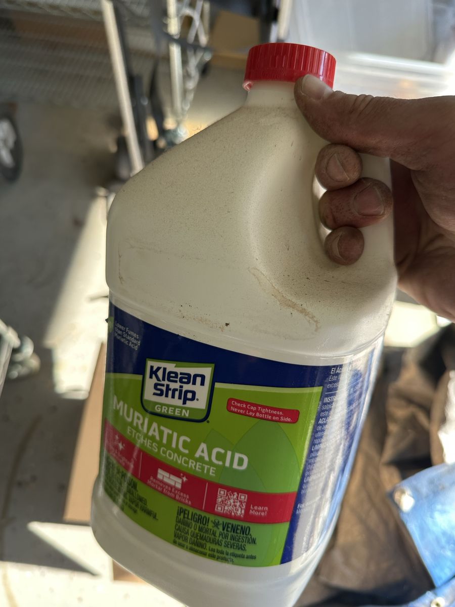 Klean-Strip Green Muriatic Acid 1 Gallon Jugs - Case of 4