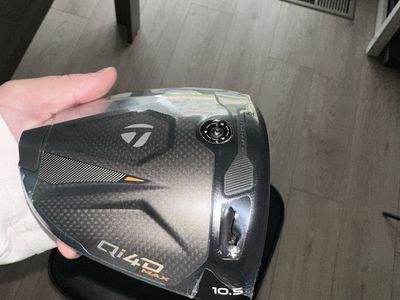 Brand New Taylormade Qi4D RH 10.5 Max driver head