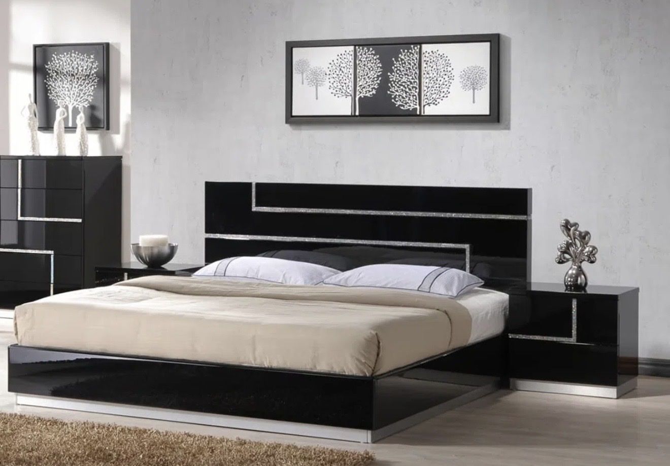 King Size Platform Bed Frame