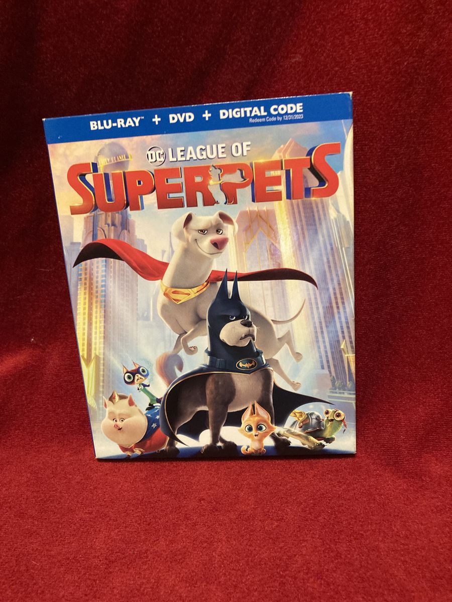 DC League Of SuperPets Blu Ray & DVD