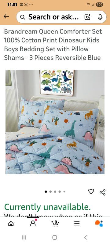 New in Package! Qween 3-Piece Comforter Set