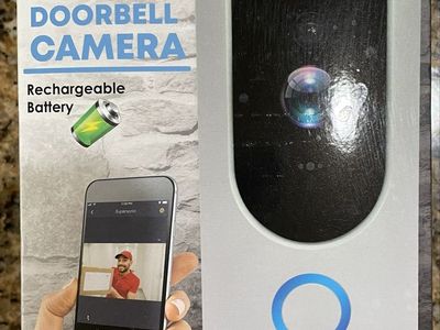 SuperSonic SC-5000VD Smart WiFi 1080P HD Doorbell Camera with Rechargeable Battery & Night Vision