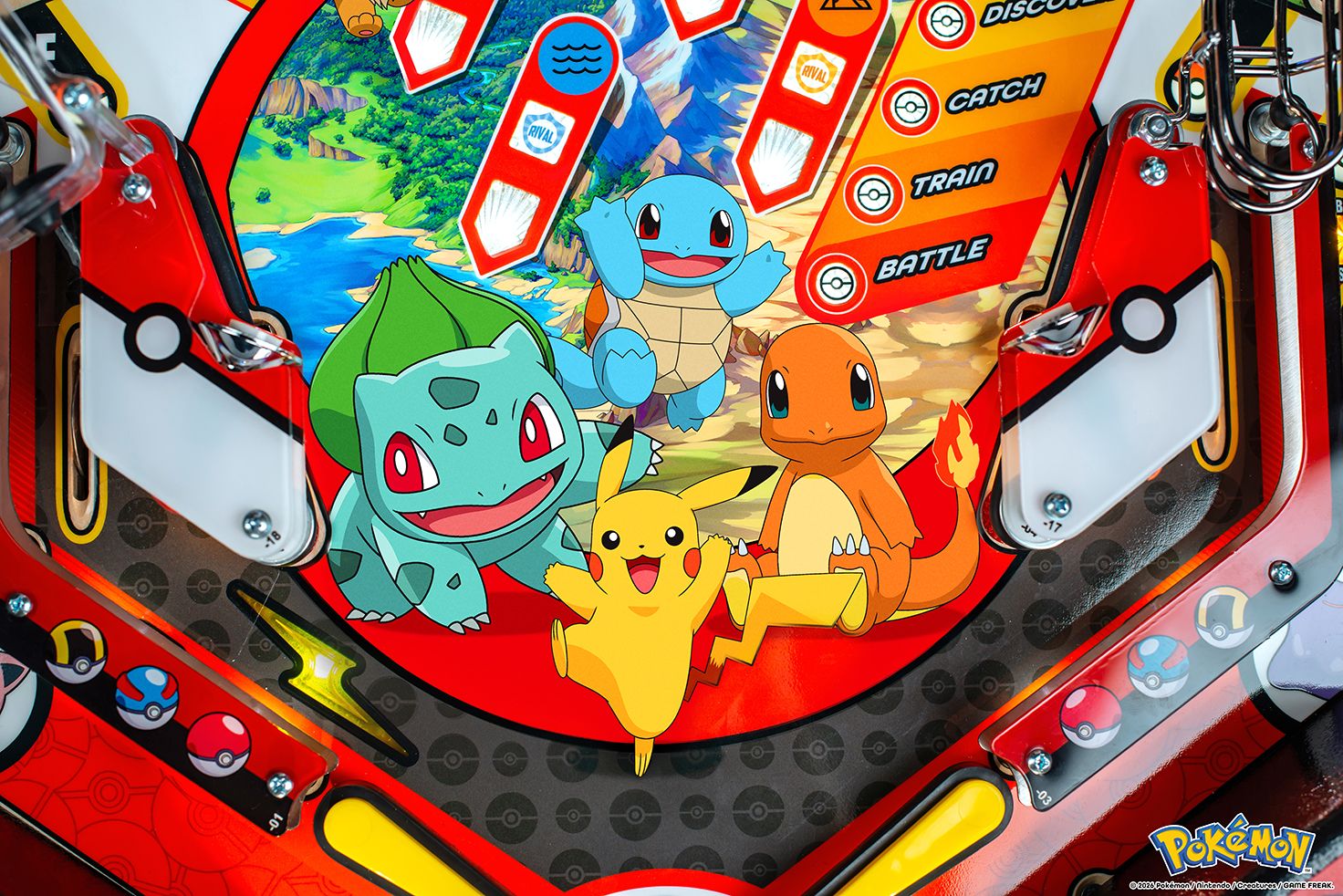Pokemon Pinball Machines!