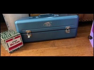 Tackle Box, reels, lures