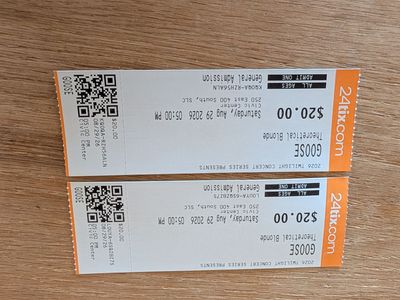GOOSE TIX