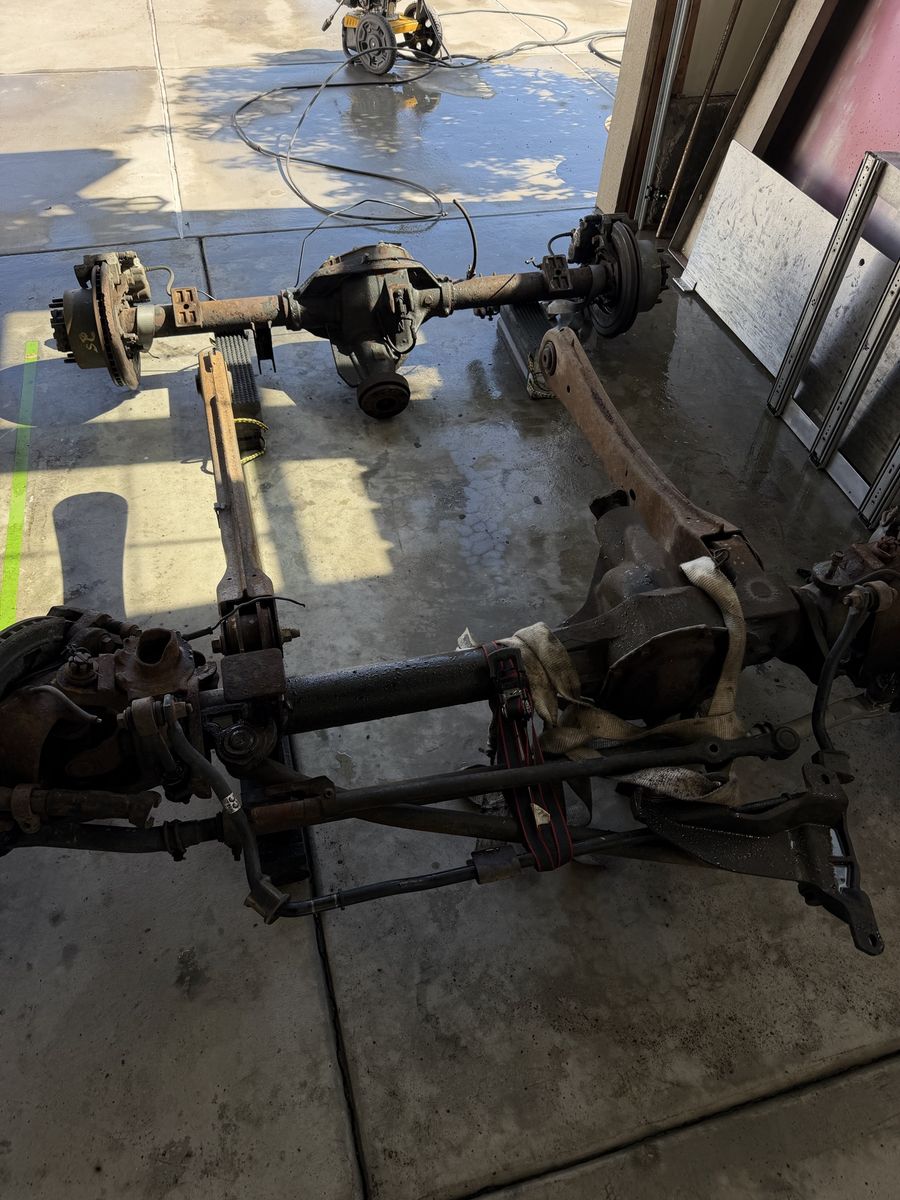 Super duty axles