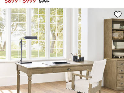 Pottery Barn 64” Desk