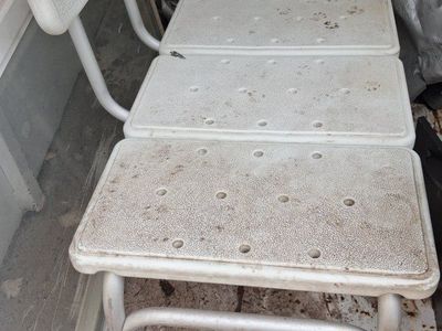 Adjustable Shower Bench/Transfer Bench with Backrest & Handle - Bath Aid