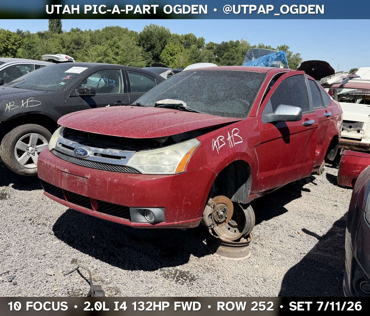 2010 Ford Focus Parts - UTPAP Ogden