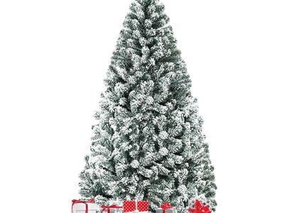 Christmas Tree 6.5ft Snow Flocked Unlit