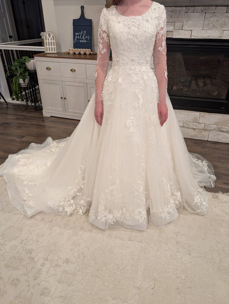 Wedding Dress and Veil-Price Negotiable!