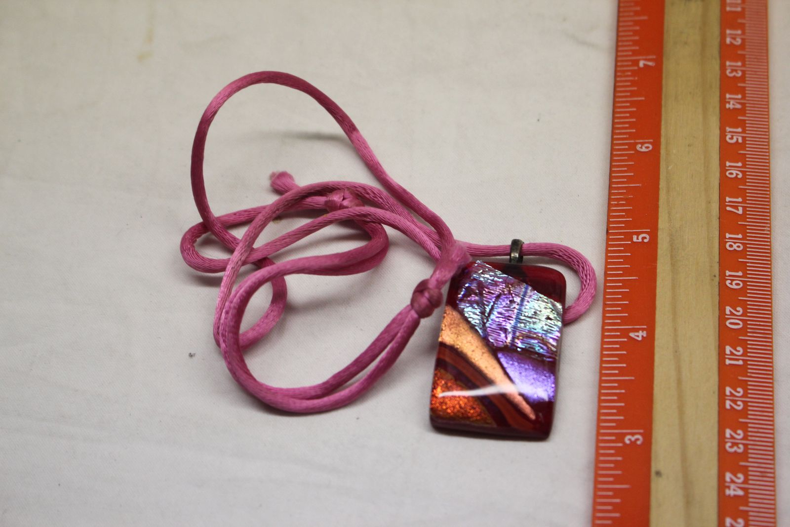 Hand Made Glass Pendant/Necklace