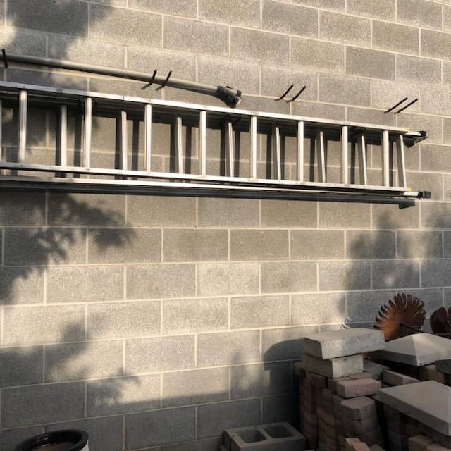 20' aluminum extension ladder